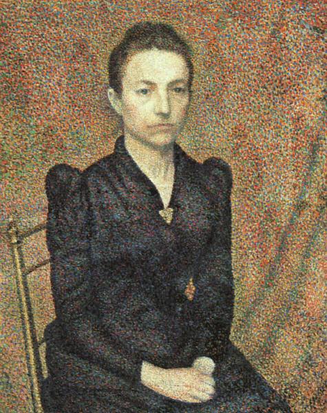 Georges Lemmen Portrait of Sister Germany oil painting art